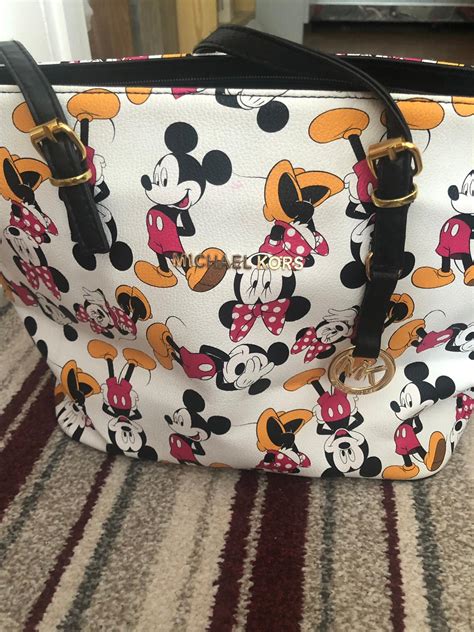 michael kors mickey mouse tasche|michael kors opened satchel purse.